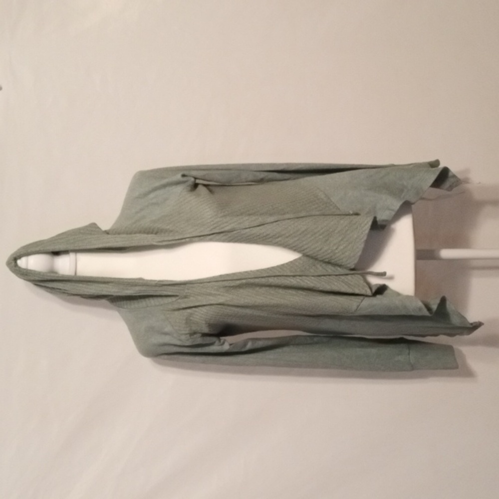 Mudd Sage Green Open Front Cardigan